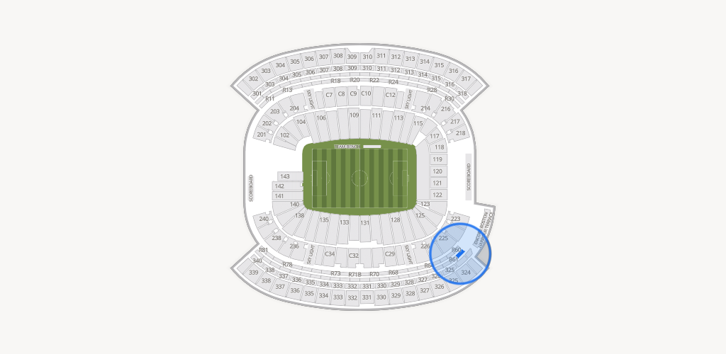 Gillette Stadium Seating Chart