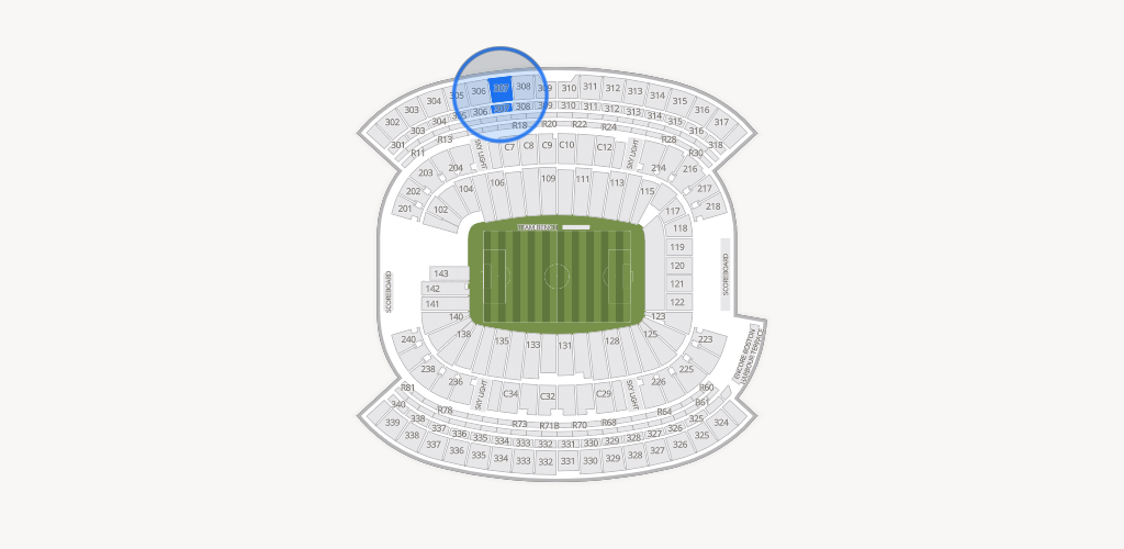 Gillette Stadium Seating Chart