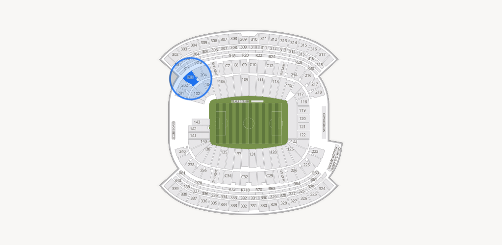 Gillette Stadium Seating Chart
