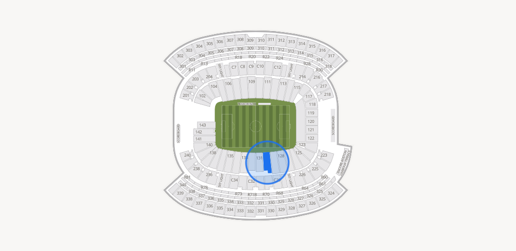 Gillette Stadium Seating Chart