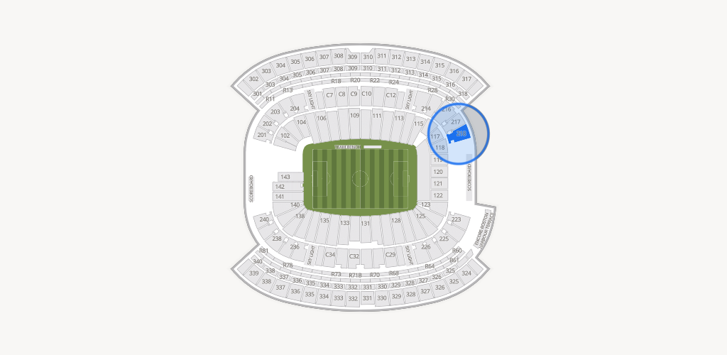 Gillette Stadium Seating Chart