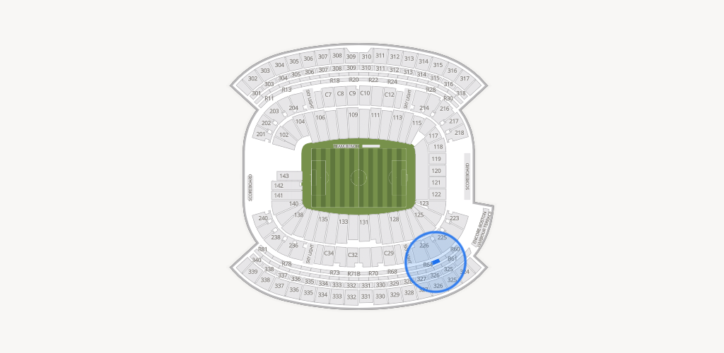 Gillette Stadium Seating Chart