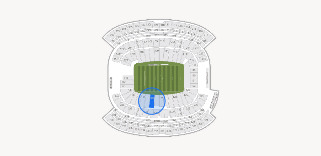 Gillette Stadium Seating Chart