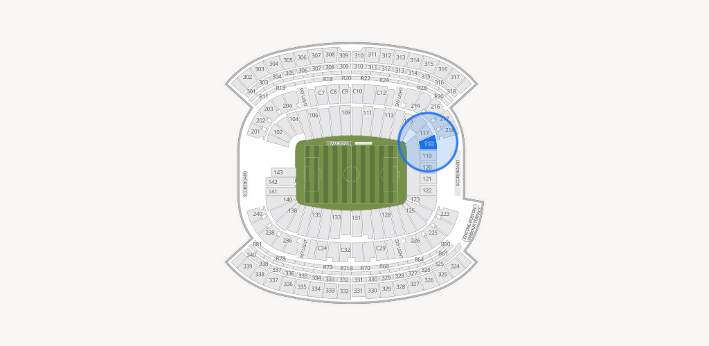 Gillette Stadium Seating Chart