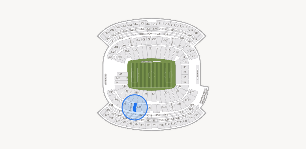 Gillette Stadium Seating Chart