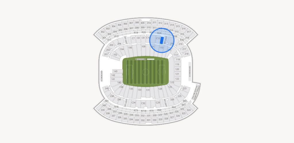 Gillette Stadium Seating Chart