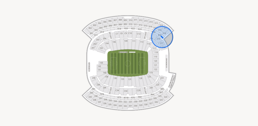 Gillette Stadium Seating Chart