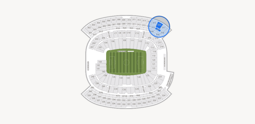 Gillette Stadium Seating Chart