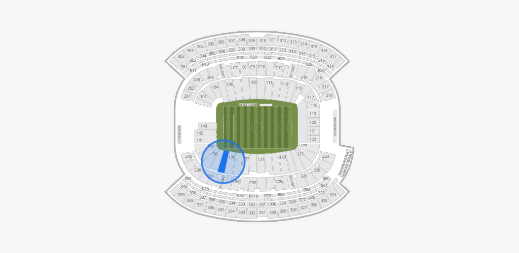Gillette Stadium Seating Chart