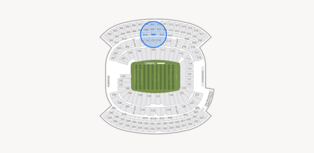 Gillette Stadium Seating Chart