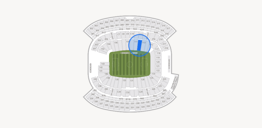 Gillette Stadium Seating Chart