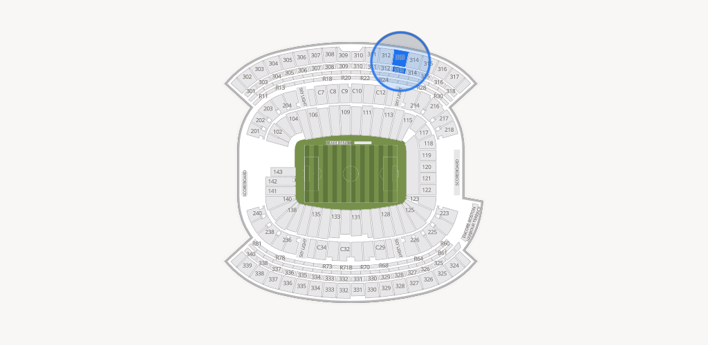 Gillette Stadium Seating Chart