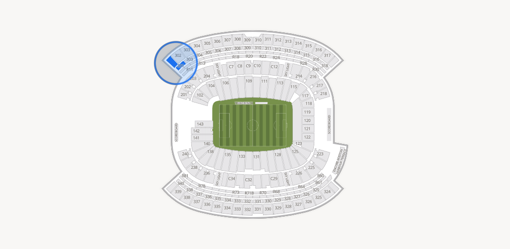 Gillette Stadium Seating Chart