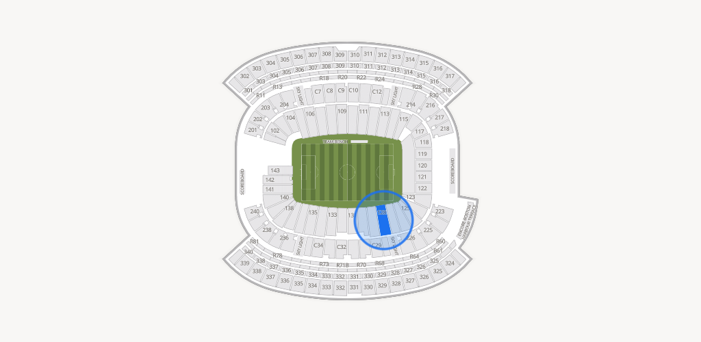 Gillette Stadium Seating Chart