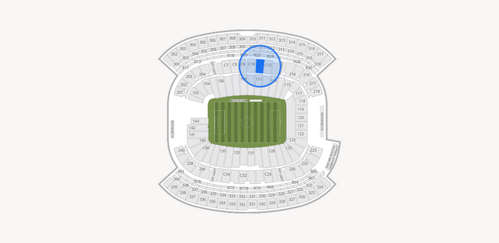 Gillette Stadium Seating Chart