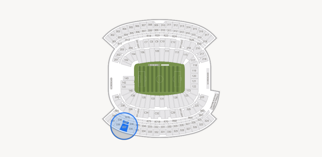 Gillette Stadium Seating Chart