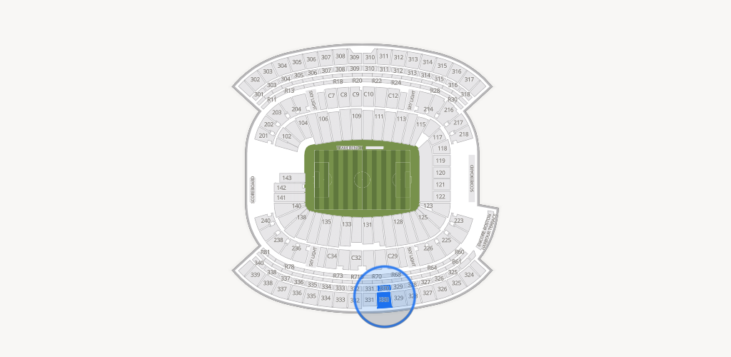 Gillette Stadium Seating Chart