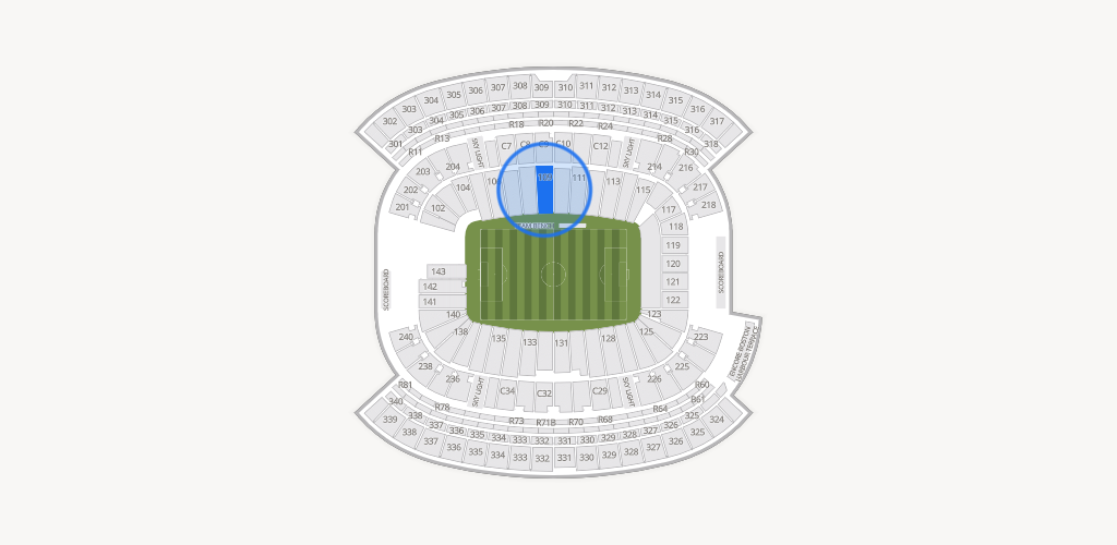 Gillette Stadium Seating Chart