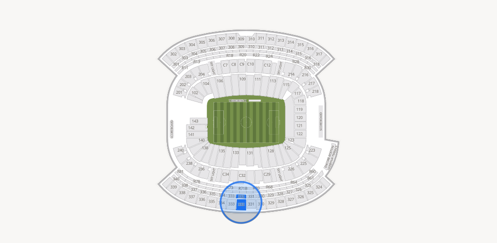 Gillette Stadium Seating Chart