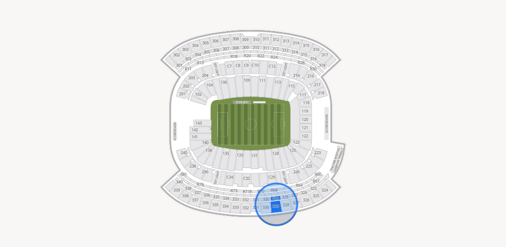 Gillette Stadium Seating Chart