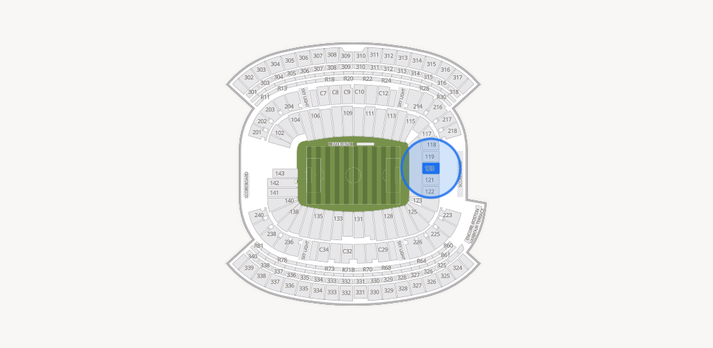 Gillette Stadium Seating Chart