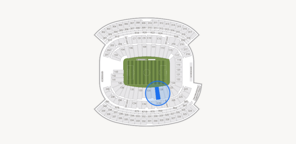 Gillette Stadium Seating Chart