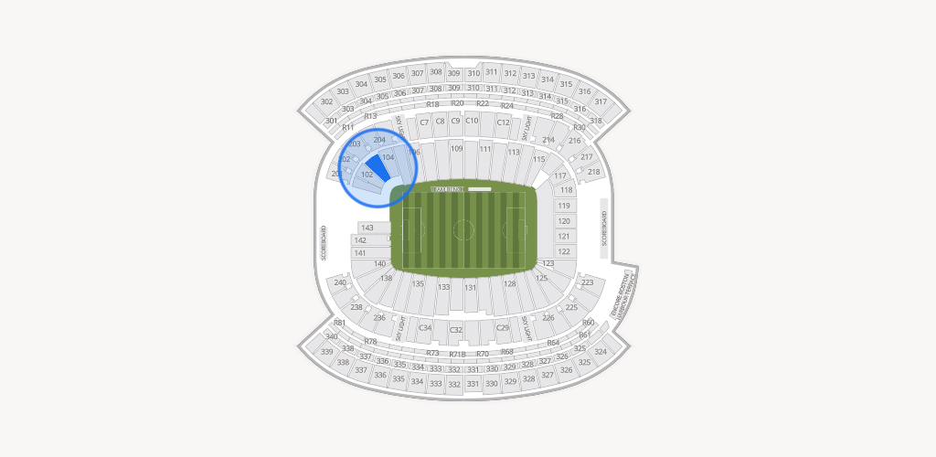 Gillette Stadium Seating Chart