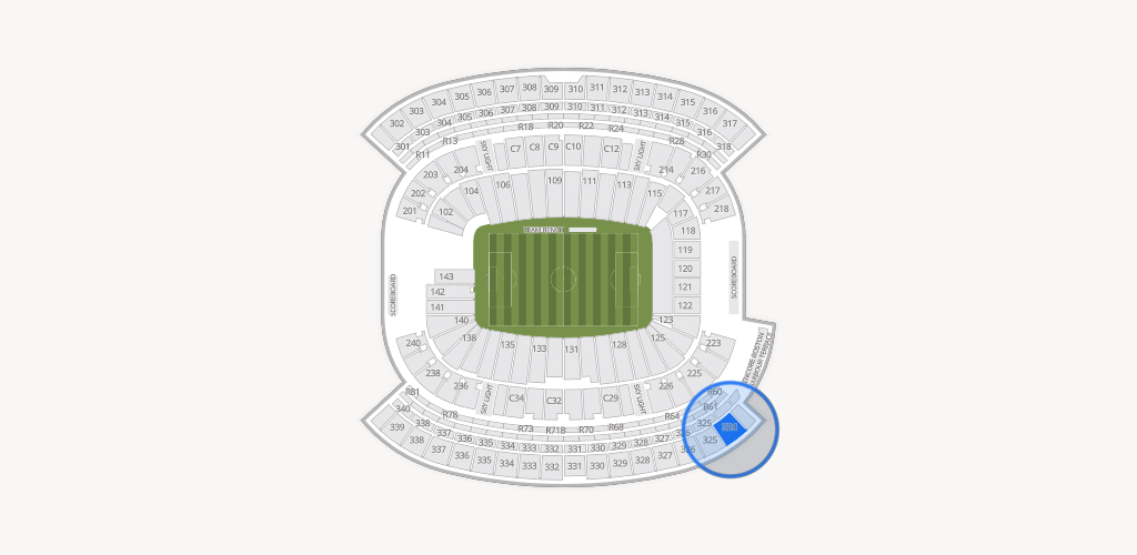 Gillette Stadium Seating Chart