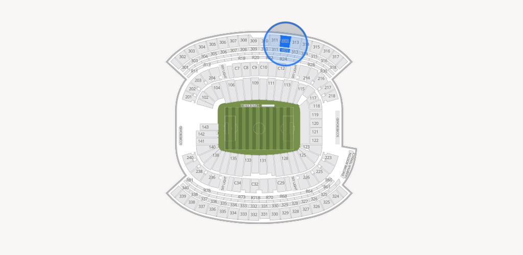 Gillette Stadium Seating Chart