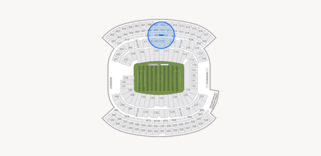 Gillette Stadium Seating Chart