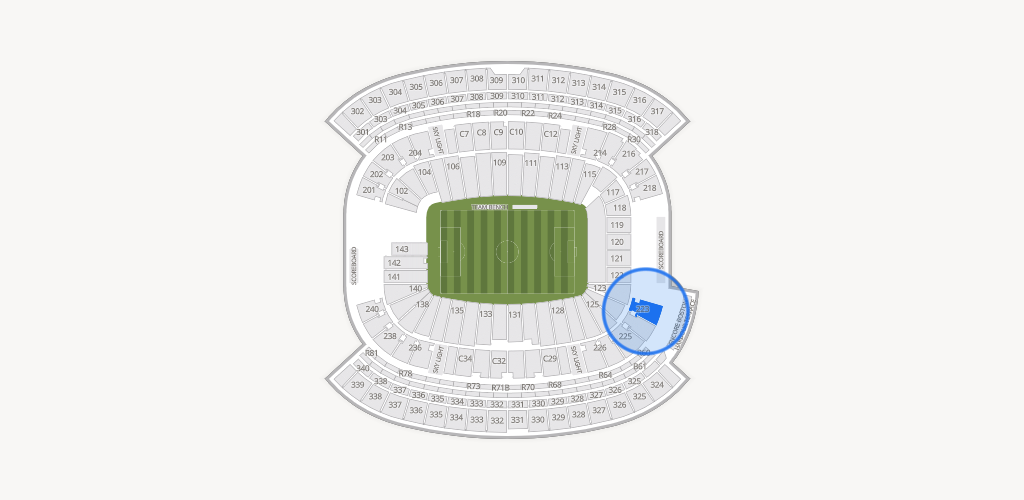 Gillette Stadium Seating Chart