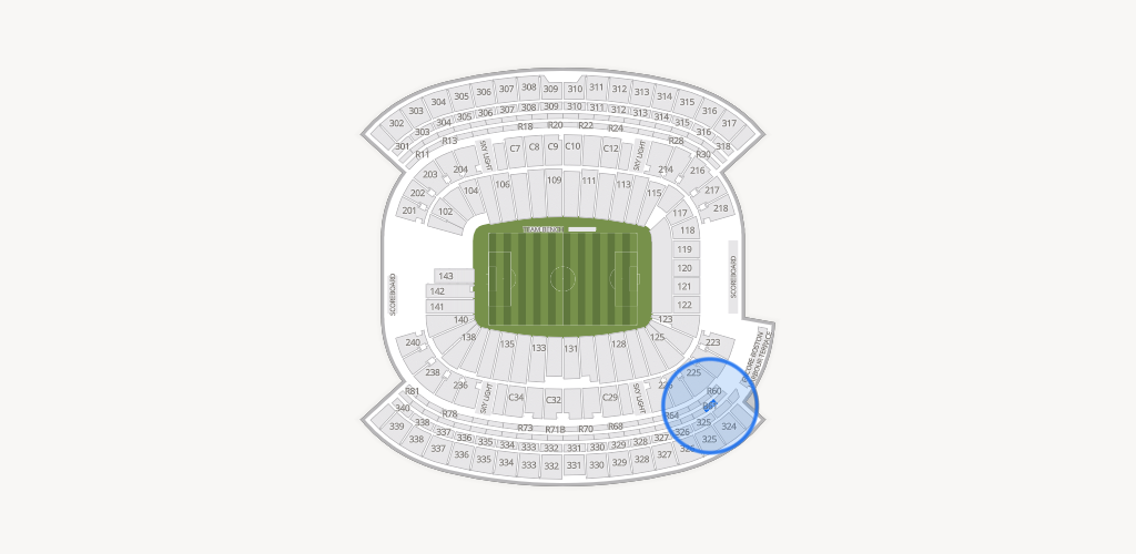 Gillette Stadium Seating Chart