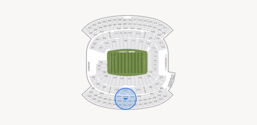 Gillette Stadium Seating Chart