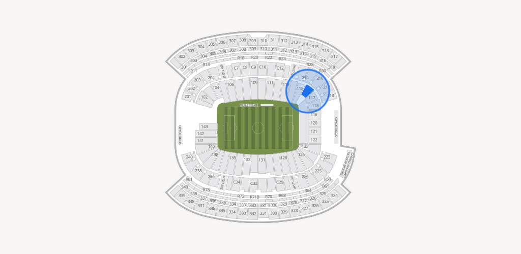 Gillette Stadium Seating Chart