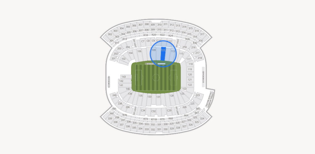 Gillette Stadium Seating Chart