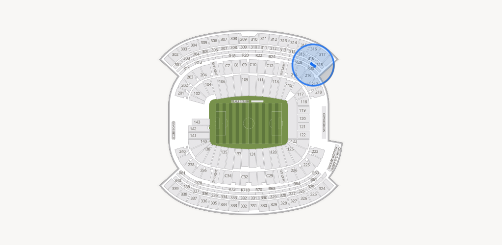 Gillette Stadium Seating Chart
