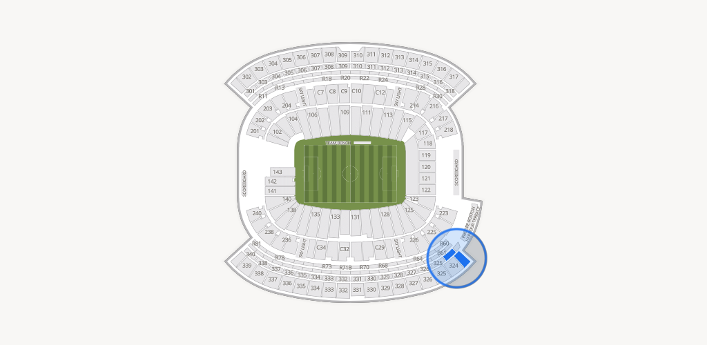 Gillette Stadium Seating Chart