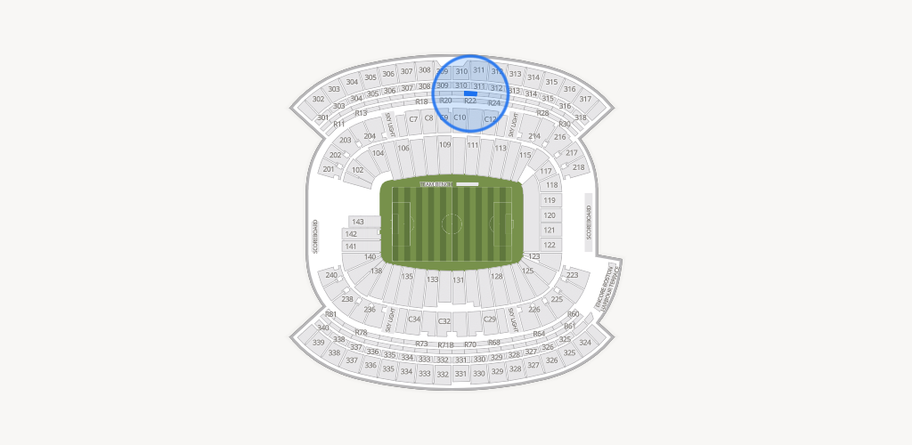 Gillette Stadium Seating Chart