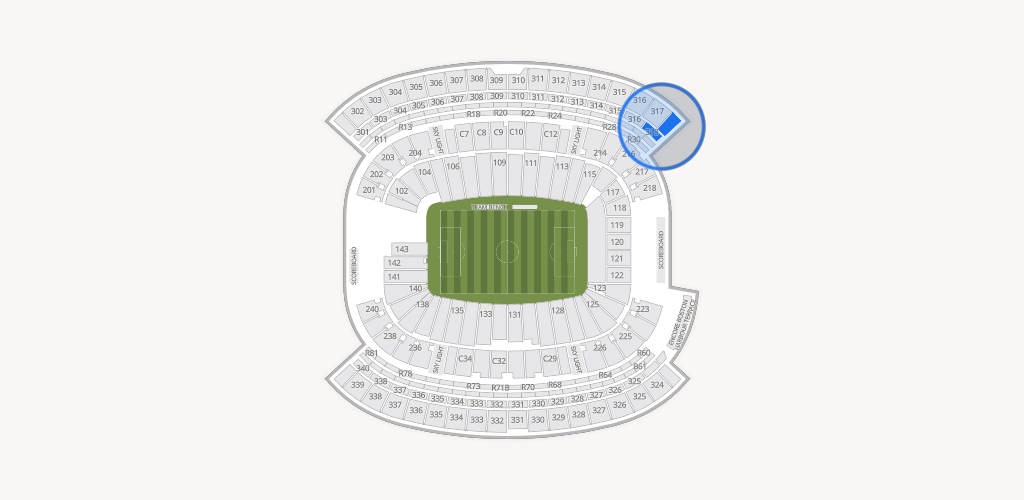 Gillette Stadium Seating Chart