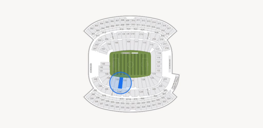 Gillette Stadium Seating Chart