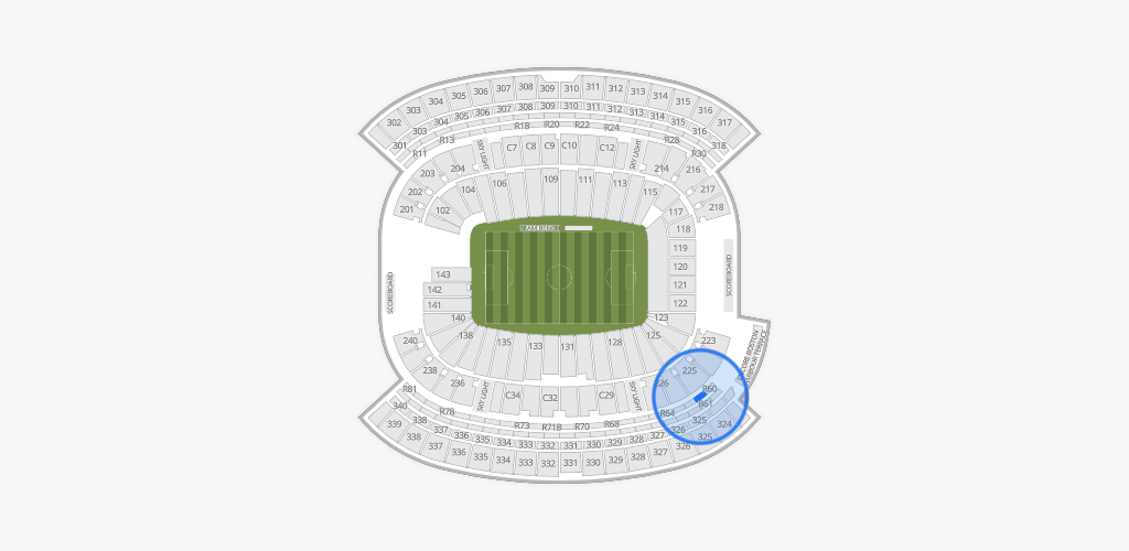 Gillette Stadium Seating Chart
