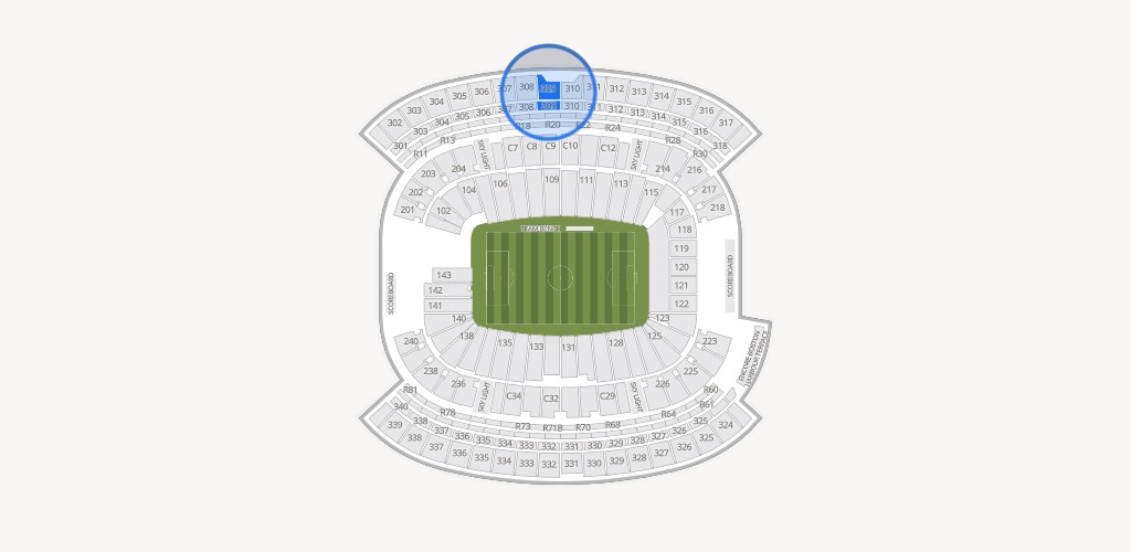 Gillette Stadium Seating Chart
