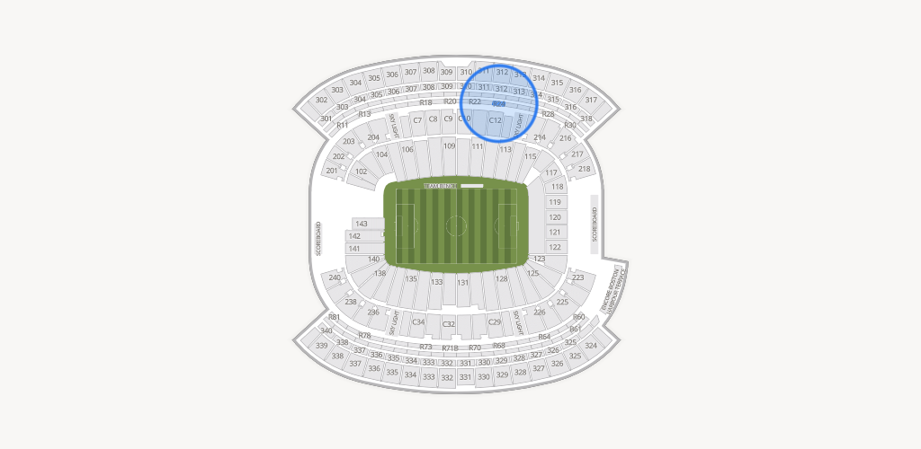 Gillette Stadium Seating Chart