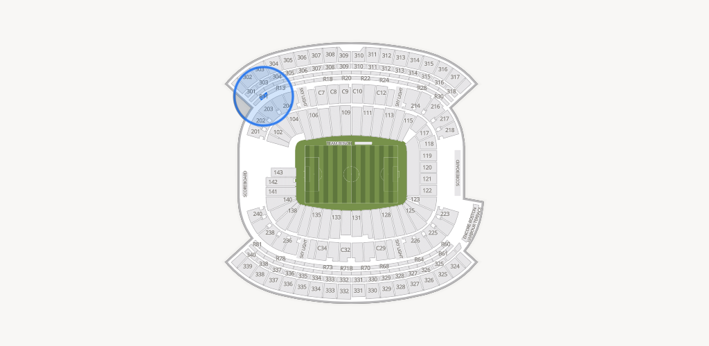 Gillette Stadium Seating Chart