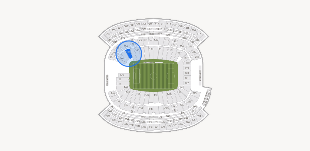 Gillette Stadium Seating Chart