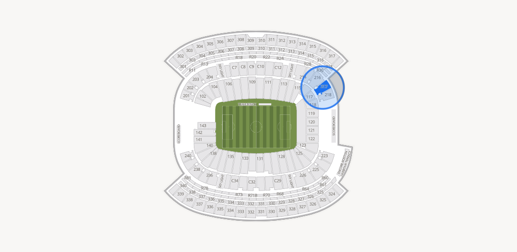 Gillette Stadium Seating Chart