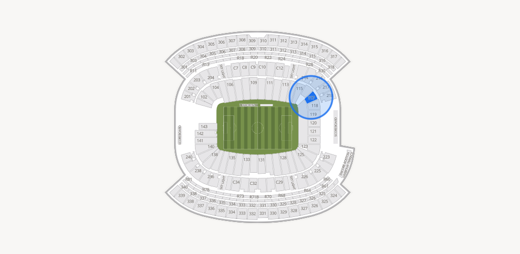 Gillette Stadium Seating Chart