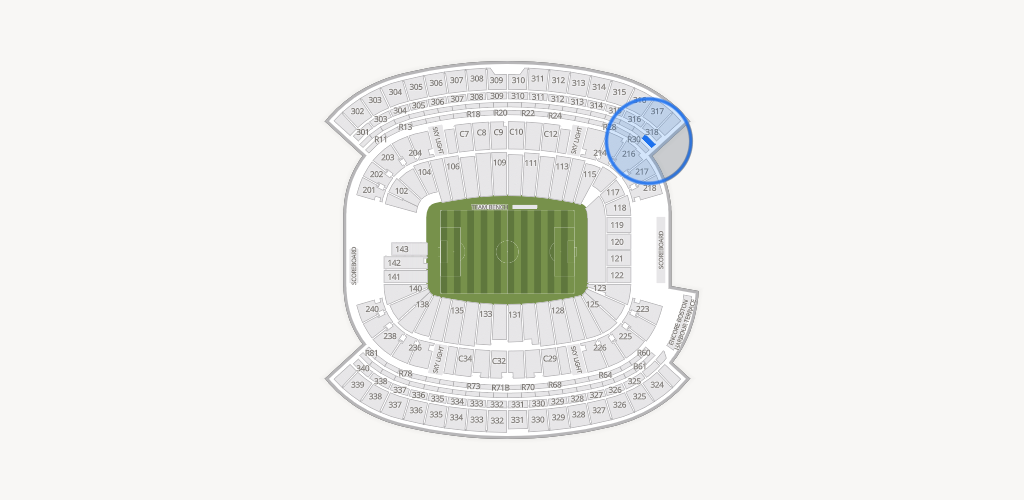Gillette Stadium Seating Chart
