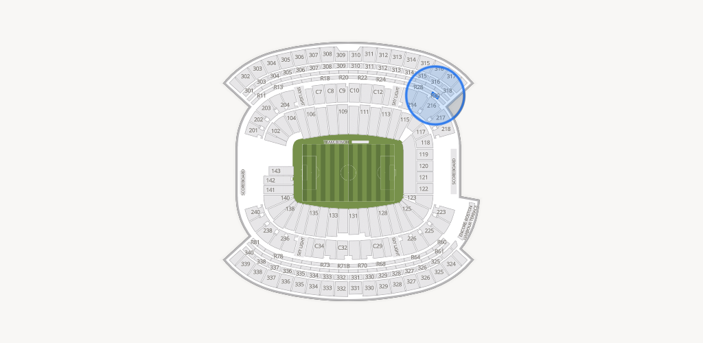 Gillette Stadium Seating Chart