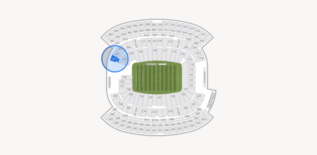 Gillette Stadium Seating Chart